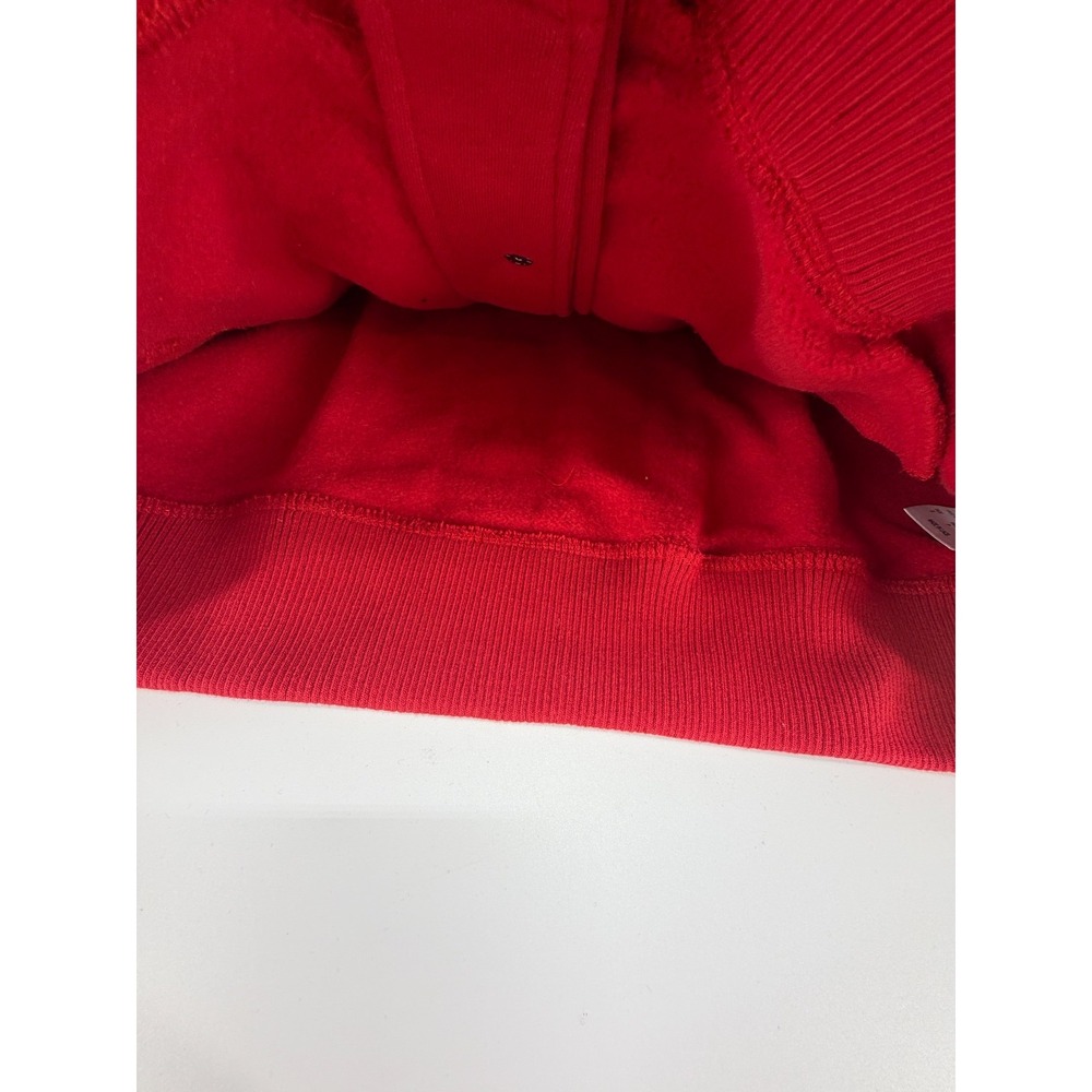 Kansas City Chiefs Women's Red Poly Snap Varsity Jacket New Era Size Small S NWT - Picture 7 of 9
